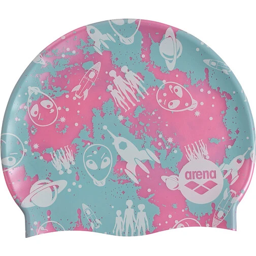 Arena Шапочка для плавания PRINT JR aliens