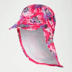 Speedo Шапка для бассейна Girl's Learn to Swim Sun Protection Hat PINK/PURPLE