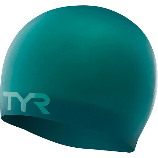TYR Шапочка для плавания Wrinkle Free Teal