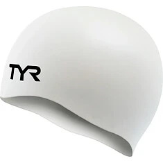 TYR Шапочка для плавания Wrinkle Free White