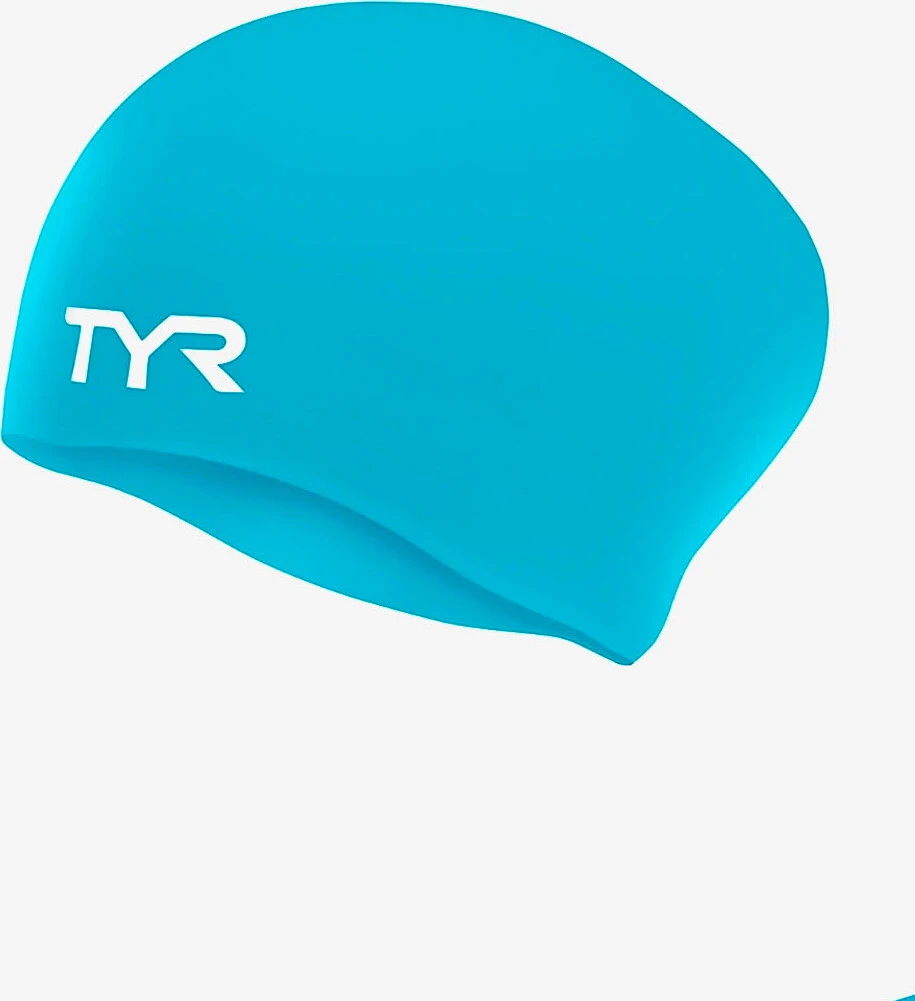 TYR Шапочка для длинных волос Long Hair Blue