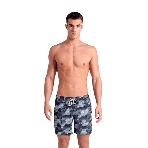 Arena Шорты для плавания BEACH BOXER ALLOVER asphalt-multi