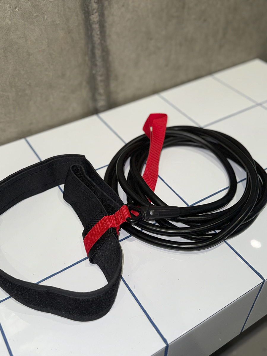 SWELL Резиновый тренажер для зала "Resistance Belt" Red medium