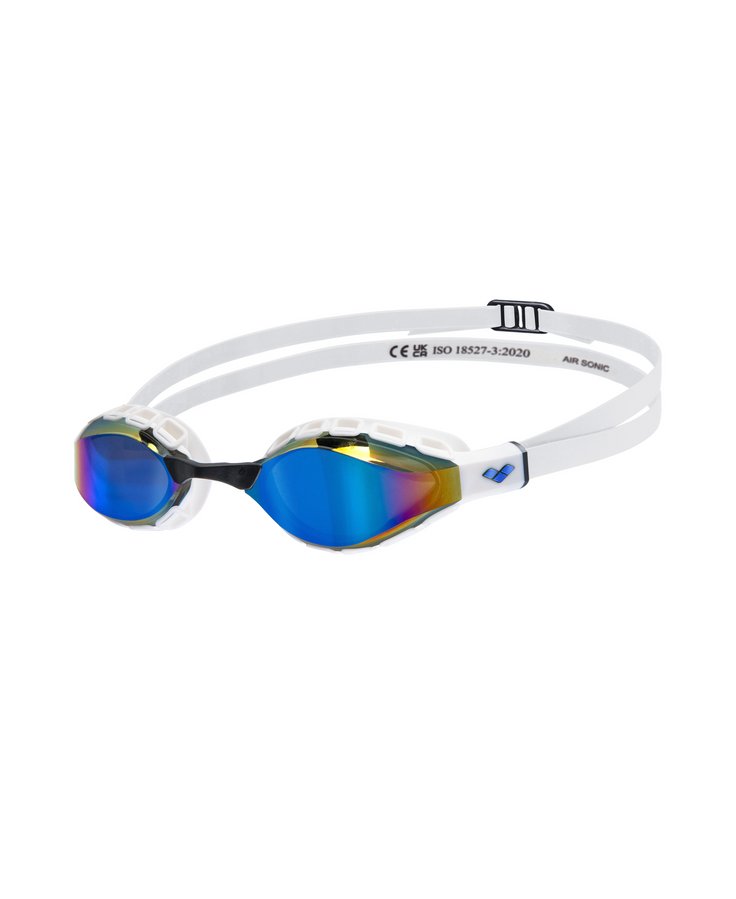 Arena Очки для плавания AIR SONIC MIRROR blue-white