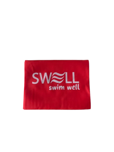 SWELL Тренажер фитнес-резинка (эспандер лента) для тренировок 0.3мм red